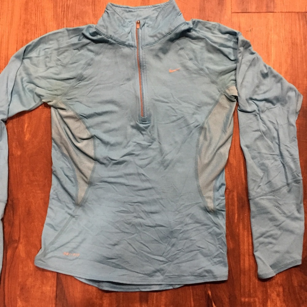 Nike teal pullover size xs